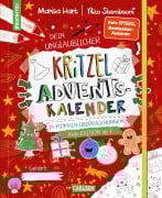 Cover-Bild zum Titel '#buch4you: Kritzel-Mitmach-Adventskalender' von 'Marisa Hart, Nico Sternbaum'