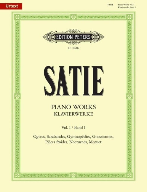 Klavierwerke, Band 1 / URTEXT - Erik Satie