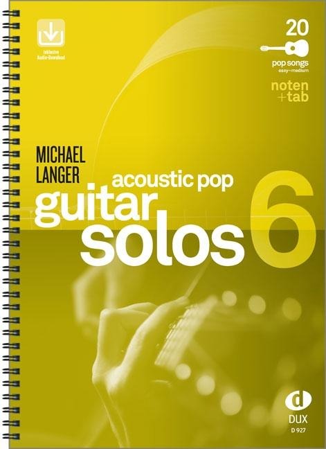 Acoustic Pop Guitar Solos 6 - Michael Langer