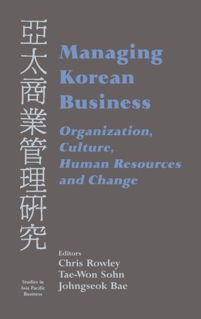 Managing Korean Business - 