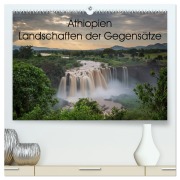 Cover-Bild zum Titel 'Äthiopien Landschaften der Gegensätze (hochwertiger Premium Wandkalender 2026 DIN A2 quer), Kunstdruck in Hochglanz' von 'Salke Hartung'