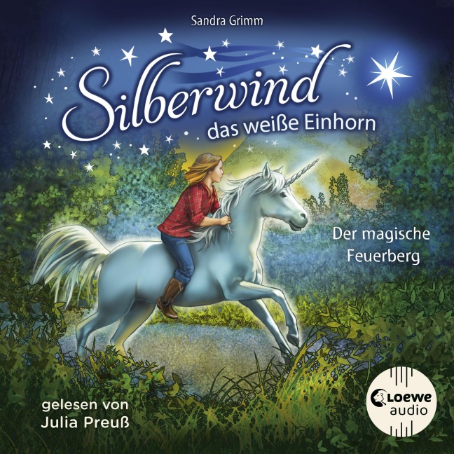 Silberwind, das weiße Einhorn (Band 2) - Der magische Feuerberg - Sandra Grimm