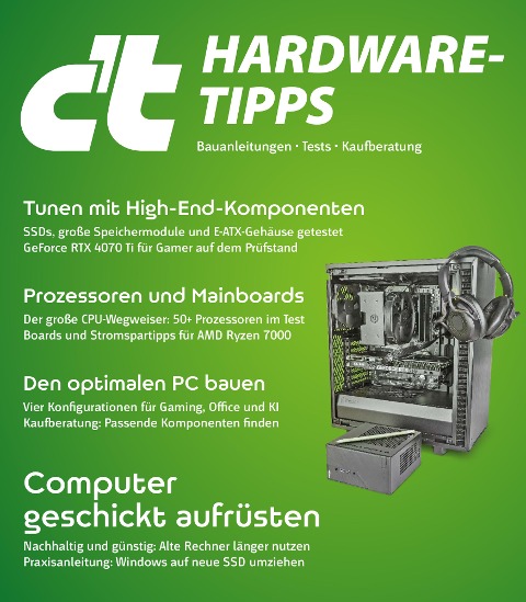 c't Hardware-Tipps - c't-Redaktion