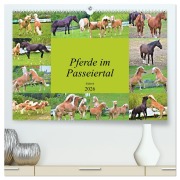 Cover-Bild zum Titel 'Pferde im Passeiertal (hochwertiger Premium Wandkalender 2026 DIN A2 quer), Kunstdruck in Hochglanz' von 'Markus Pixner'