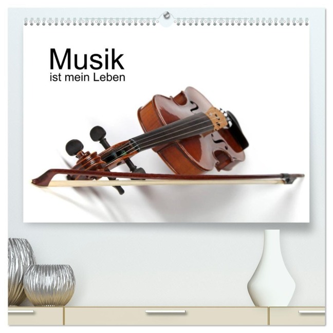 Musik ist mein Leben (hochwertiger Premium Wandkalender 2027 DIN A2 quer), Kunstdruck in Hochglanz - Klaus Eppele