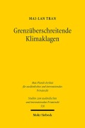 Cover-Bild zum Titel 'Grenzüberschreitende Klimaklagen' von 'Mai-Lan Tran'