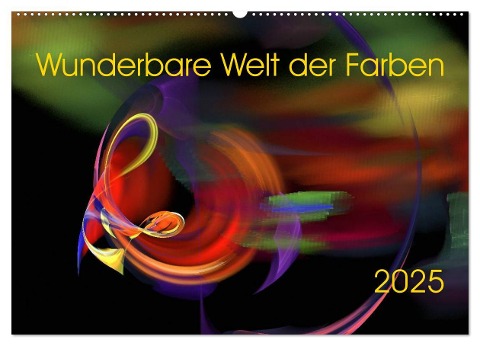 Wunderbare Welt der Farben 2025 (Wandkalender 2025 DIN A2 quer), CALVENDO Monatskalender - Maria A. Magri