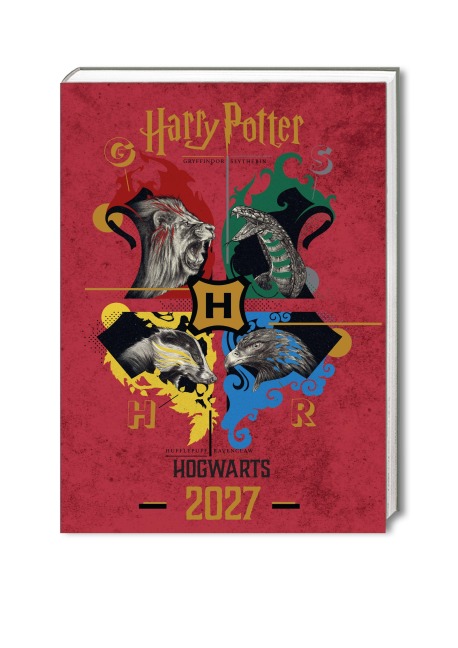 Harry Potter - A5-Tischkalender 2027 - Danilo Promotion Ltd