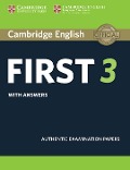 Cambridge English First 3. Student's Book with answers - 