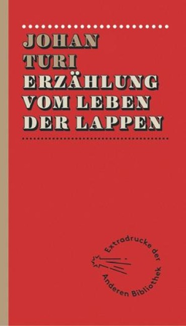 Erzählung vom Leben der Lappen - Johan Turi