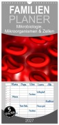 Cover-Bild zum Titel 'Familienplaner 2027 - Mikrobiologie. Mikroorganismen und Zellen mit 5 Spalten (Wandkalender, 21 x 45 cm) CALVENDO' von 'Elisabeth Stanzer'
