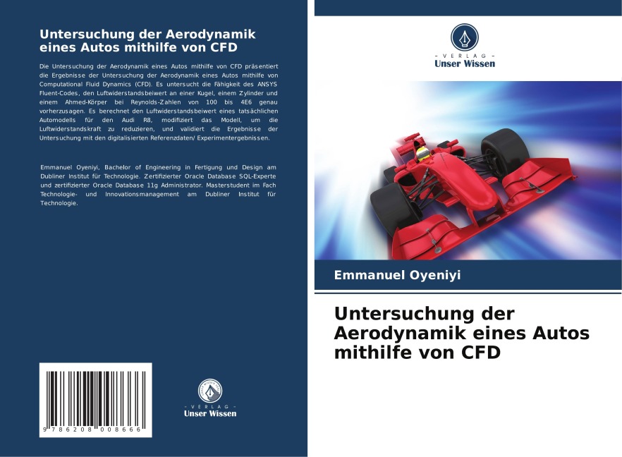 Untersuchung der Aerodynamik eines Autos mithilfe von CFD - Emmanuel Oyeniyi