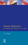 Cover-Bild zum Titel 'Popular Radicalism' von 'D. G. Wright'