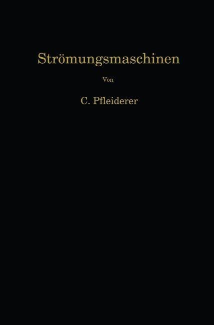 Strömungsmaschinen - Carl Pfleiderer