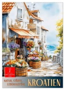 Cover-Bild zum Titel 'Kroatien - Natur, Städte, Lebensgefühl (Wandkalender 2026 DIN A2 hoch), CALVENDO Monatskalender' von 'Peter Roder'