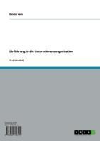 Einführung in die Unternehmensorganisation - Nicolas Seim