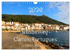 Cover-Bild zum Titel 'Jakobsweg - Camino Portugues (Wandkalender 2026 DIN A4 quer), CALVENDO Monatskalender' von 'Alexandra Luef'