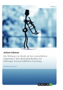 Cover-Bild zum Titel 'Wirkung von Musik - Eine Bestandsaufnahme bisher vorliegender wissenschaftlicher Erhebungen' von 'Juliane Kästner'