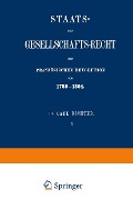 Cover-Bild zum Titel 'Staats- und Gesellschafts-Recht der Französischen Revolution von 1789-1804' von 'Carl Richter'
