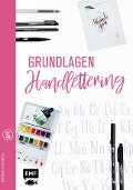 Cover-Bild zum Titel 'Grundlagenwerkstatt: Grundlagen Handlettering' von 'Martina Johanna Janssen, Tanja Cappell, Hannah Rabenstein'
