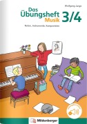 Cover-Bild zum Titel 'Das Übungsheft Musik 3/4' von 'Wolfgang Junge'
