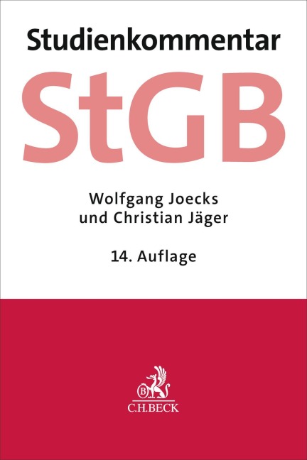 Strafgesetzbuch. StGB - Wolfgang Joecks, Christian Jäger