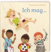 Cover-Bild zum Titel 'Die Großen Kleinen: Ich mag ... schaukeln, malen, Fußball, Krach' von 'Constanze von Kitzing'