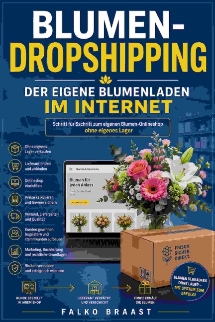 Blumen-Dropshipping: Der eigene Blumenladen im Internet - Bianca Flensburg