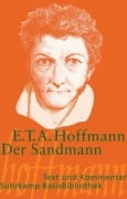 Cover-Bild zum Titel 'Der Sandmann. Text und Kommentar' von 'Ernst Theodor Amadeus Hoffmann'