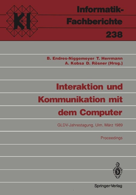 Interaktion und Kommunikation mit dem Computer - 
