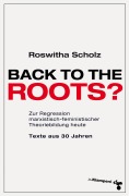 Cover-Bild zum Titel 'Back to the roots?' von 'Roswitha Scholz'