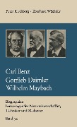 Carl Benz Gottlieb Daimler Wilhelm Maybach - Eberhard Wächtler