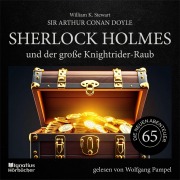 Cover-Bild zum Titel 'Sherlock Holmes und der große Knightrider-Raub (Die neuen Abenteuer, Folge 65)' von 'Arthur Conan Doyle, William K. Stewart'