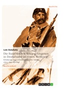 Cover-Bild zum Titel 'Die französischen Kriegsgefangenen in Deutschland im Ersten Weltkrieg' von 'Loïc Delafaite'