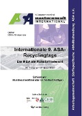 Cover-Bild zum Titel 'Internationale 9. ASA-Recyclingtage' von ''