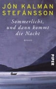 Cover-Bild zum Titel 'Sommerlicht, und dann kommt die Nacht' von 'Jón Kalman Stefánsson'