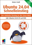 Cover-Bild zum Titel 'Ubuntu 24.04 LTS Schnelleinstieg' von 'Robert Gödl'