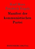 Cover-Bild zum Titel 'Manifest der kommunistischen Partei' von 'Karl Marx, Friedrich Engels'