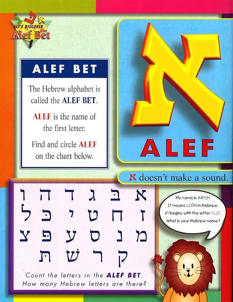 Let's Discover the ALEF Bet - Behrman House