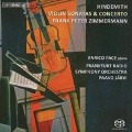 Cover-Bild zum Titel 'Violinkonzert und Violinsonaten' von 'F. P. /Pace/Järvi/RSO Frankfurt Zimmermann'