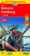 Cover-Bild zum Titel 'ADFC-Radtourenkarte 2 Holstein Hamburg 1:150.000, reiß- und wetterfest, E-Bike geeignet, GPS-Tracks Download' von ''