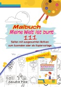 Cover-Bild zum Titel 'KitaFix Malbuch Meine Welt ist bunt' von 'Sandra Plha'