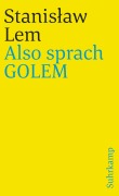 Cover-Bild zum Titel 'Also sprach GOLEM' von 'Stanislaw Lem'