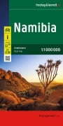 Cover-Bild zum Titel 'Namibia, Straßenkarte 1:1.000.000, freytag & berndt' von ''