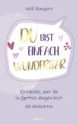 Cover-Bild zum Titel 'Du bist einfach WUNDERbar' von 'Nelli Bangert'