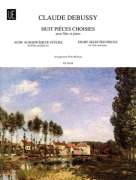 Cover-Bild zum Titel '8 Ausgewählte Stücke' von 'Claude Debussy'