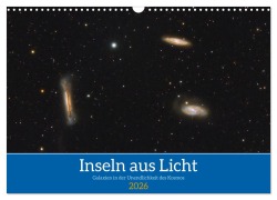 Cover-Bild zum Titel 'Inseln aus Licht (Wandkalender 2026 DIN A3 quer), CALVENDO Monatskalender' von 'Harald Becher'