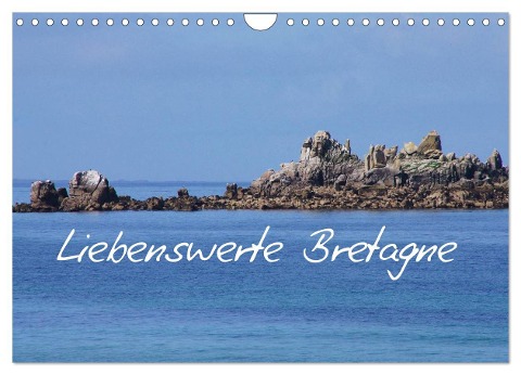 Liebenswerte Bretagne (Wandkalender 2024 DIN A4 quer), CALVENDO Monatskalender - Gudrun Nitzold-Briele
