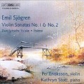 Cover-Bild zum Titel 'Violinsonaten 1 u.2/+Lyrische Stücke/Poeme' von 'Per Enoksson'