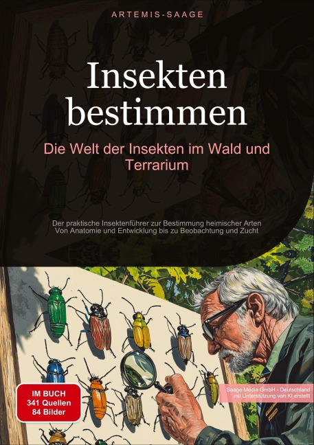 Insekten bestimmen: Die Welt der Insekten im Wald und Terrarium - Artemis Saage - Deutschland